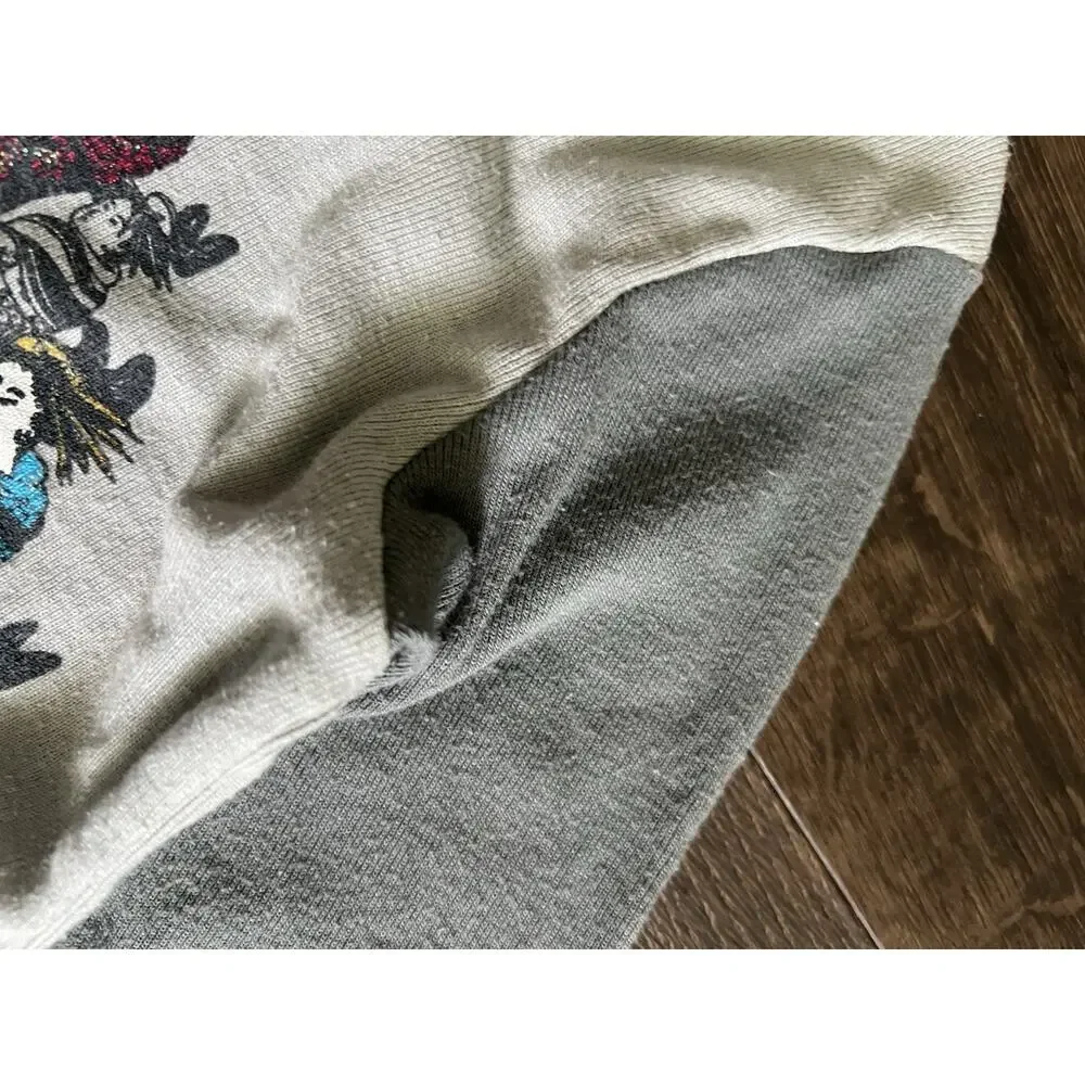 No Boundaries VTG Y2k Kids Girls 4/5 Skirt top Matching set Geisha Asian Gray